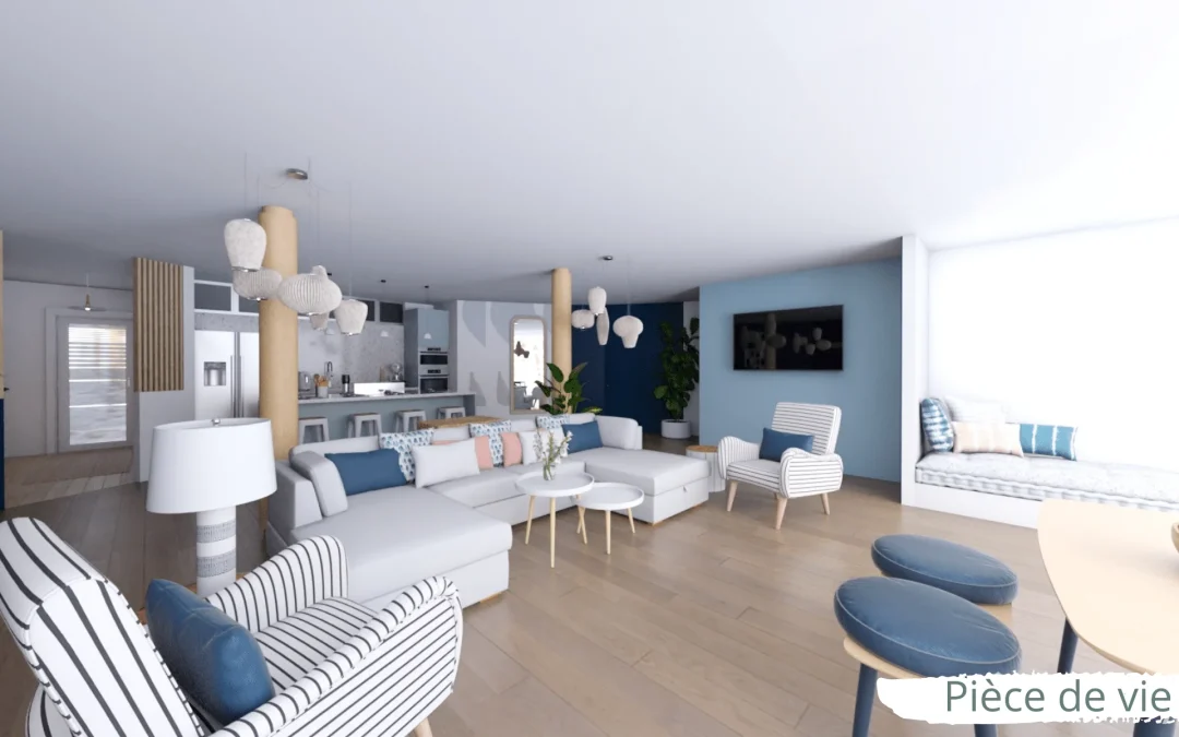 wherdeco-decoration-renovation-home_staging-ecologique-duvertdansladeco-Belle_ile_6 Projet architecture d'intérieur, décoration d'intérieur WHERDeco - salon