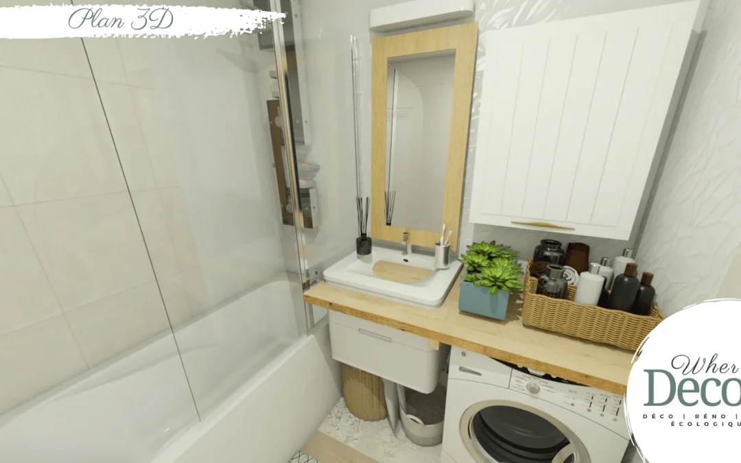 wherdeco-decoration-renovation-home_staging-ecologique-duvertdansladeco-realisations-salle_de_bains-bulle_air_pur Projet architecture d'intérieur, décoration d'intérieur WHERDeco - salle de bain