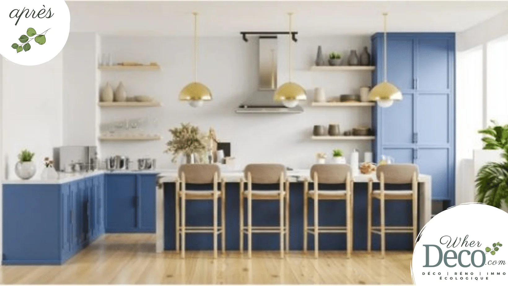 Projet architecture d'intérieur, décoration d'intérieur WHERDeco - cuisine