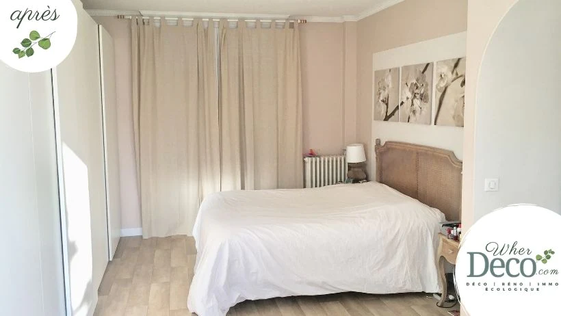 Projet architecture d'intérieur, décoration d'intérieur WHERDeco - chambre