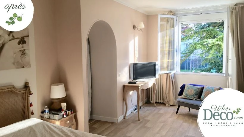 Projet architecture d'intérieur, décoration d'intérieur WHERDeco - chambre