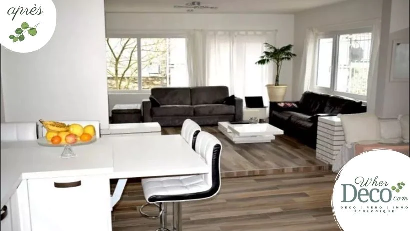 Projet architecture d'intérieur, décoration d'intérieur WHERDeco - salon